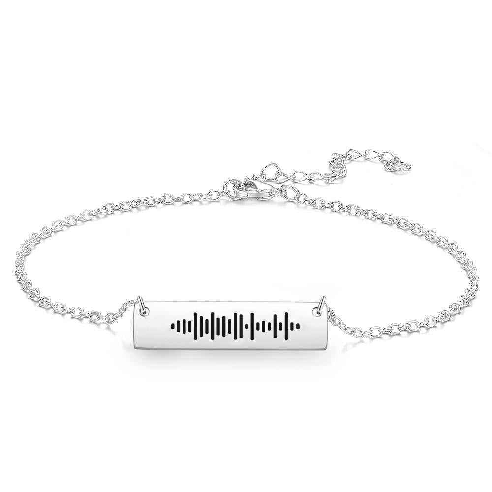Custom Scannable Music Code Anklet