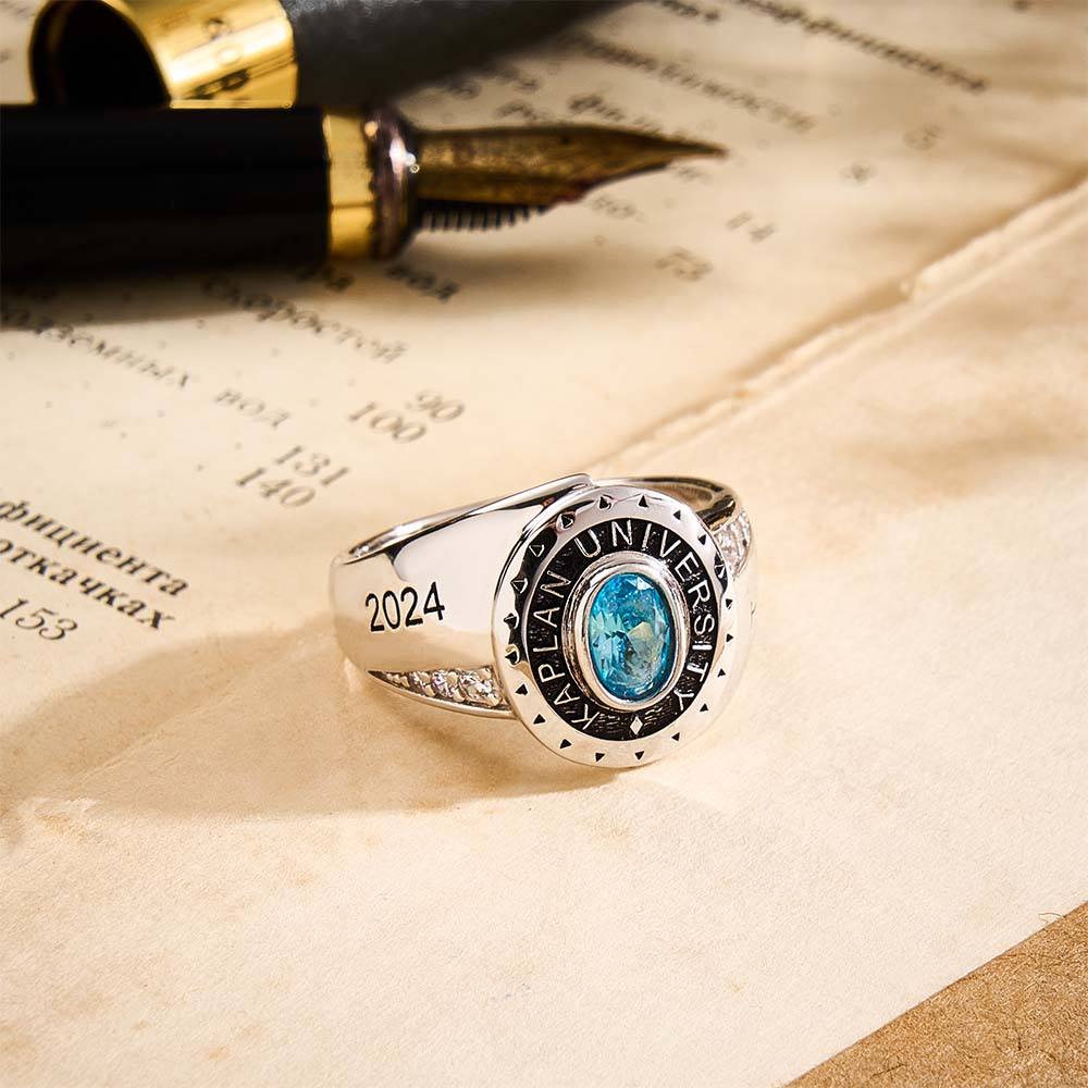 Birthstone Graduation Ring – Class of 2024
