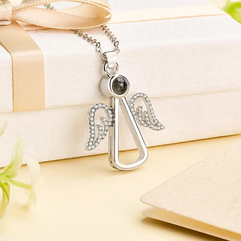 Angel Projection Necklace – Personalized