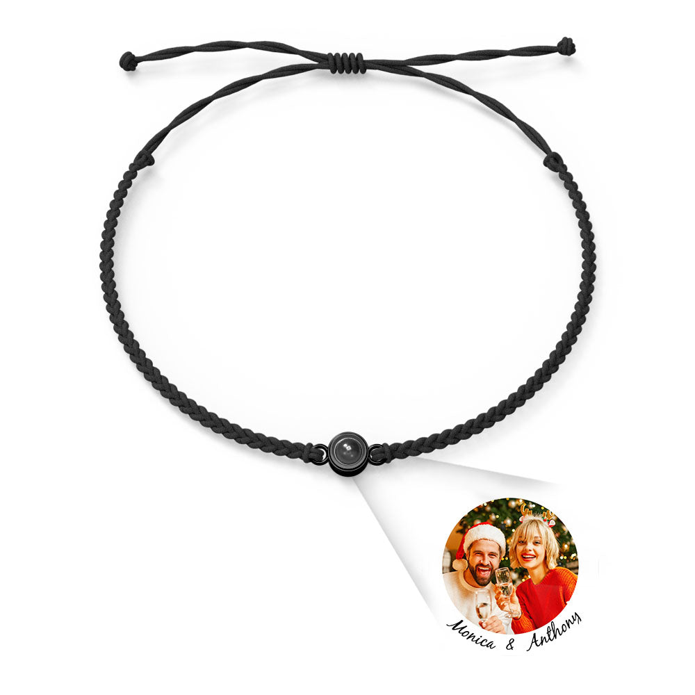 Photo Projection Charm Bracelet – 100 Languages