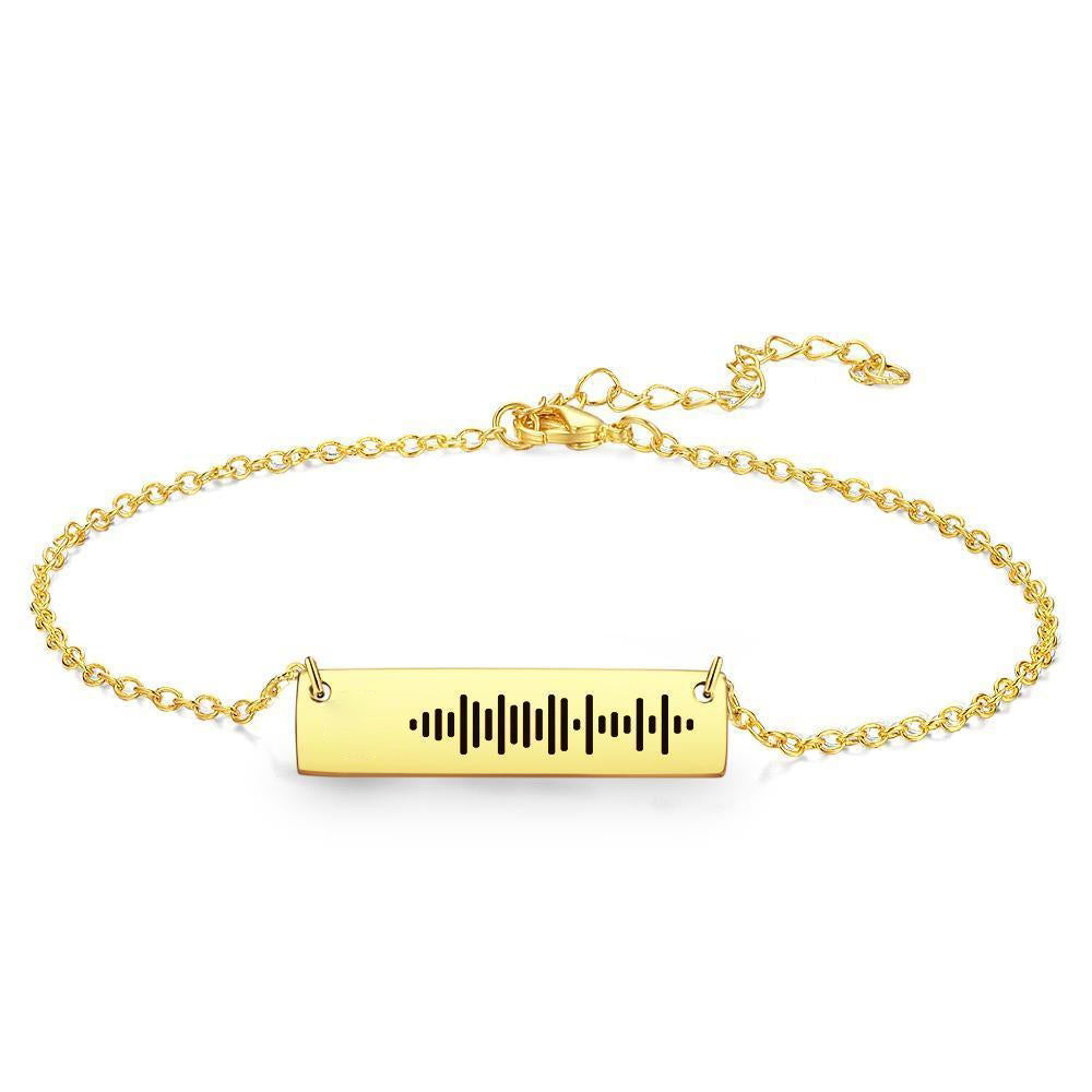 Custom Scannable Music Code Anklet