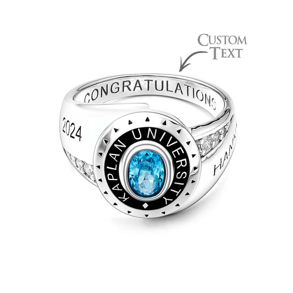 Birthstone Graduation Ring – Class of 2024