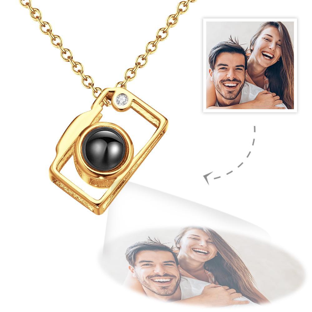 Camera Photo Projection Necklace – Custom