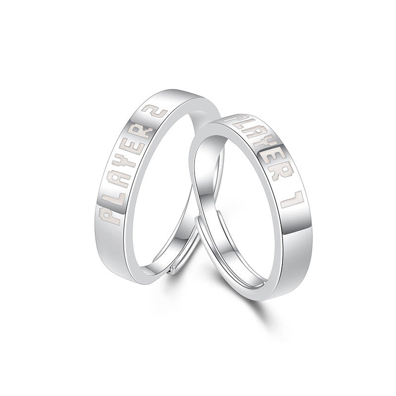 Adjustable Shine Promise Rings – Couples