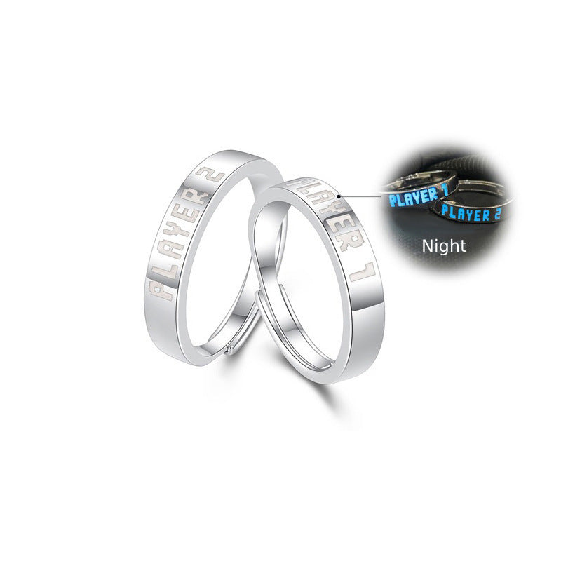 Adjustable Shine Promise Rings – Couples