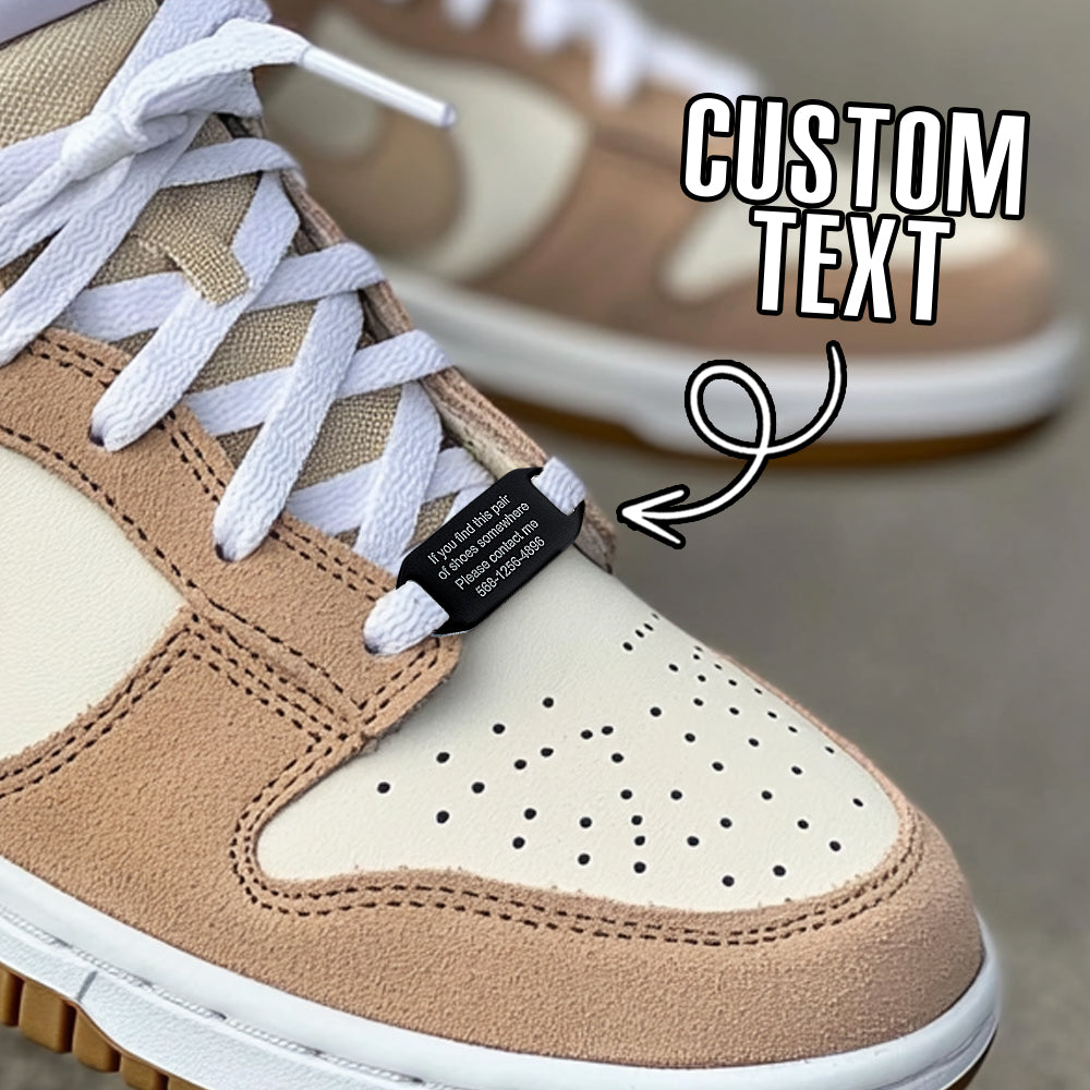 Engraved Steel Shoe Tag – Runners & Cyclists