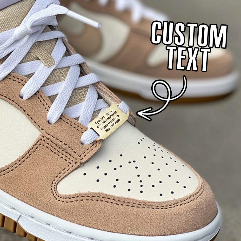 Engraved Steel Shoe Tag – Runners & Cyclists