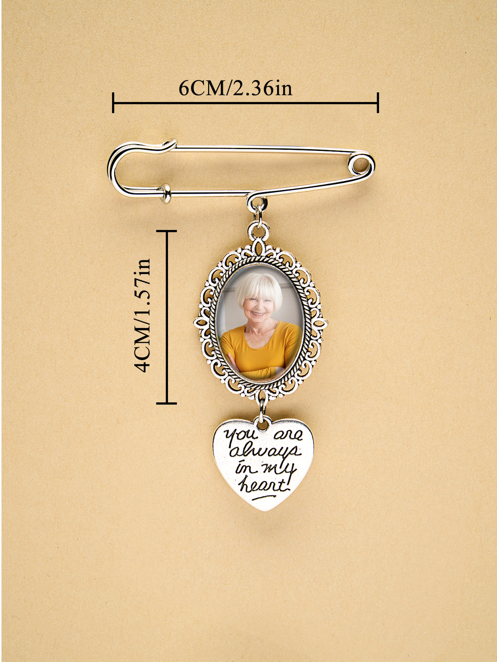 Angel Wings Bouquet Charm – Wedding Memorial