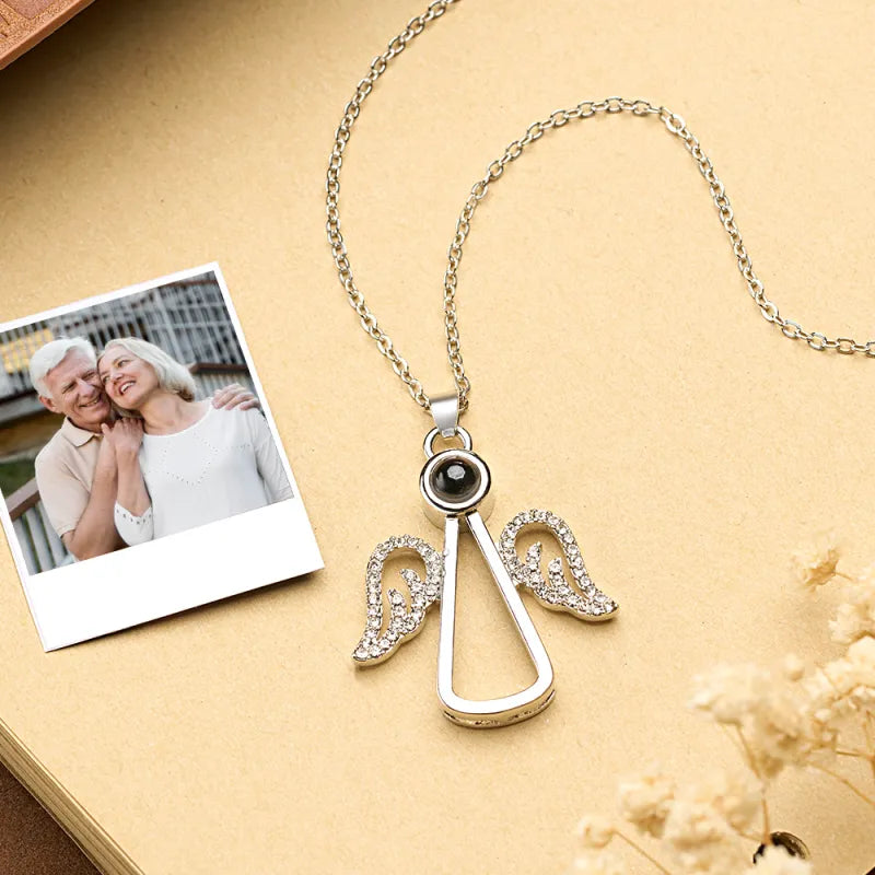 Angel Projection Necklace – Personalized